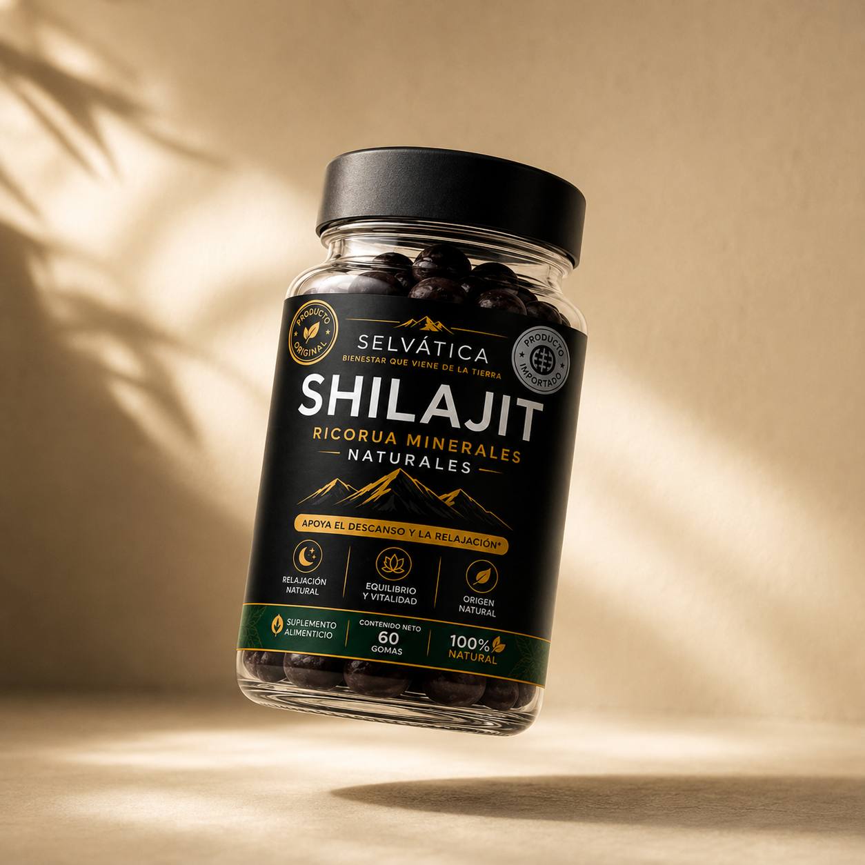 Gomitas Shilajit: Energía, vitalidad y bienestar cada día.