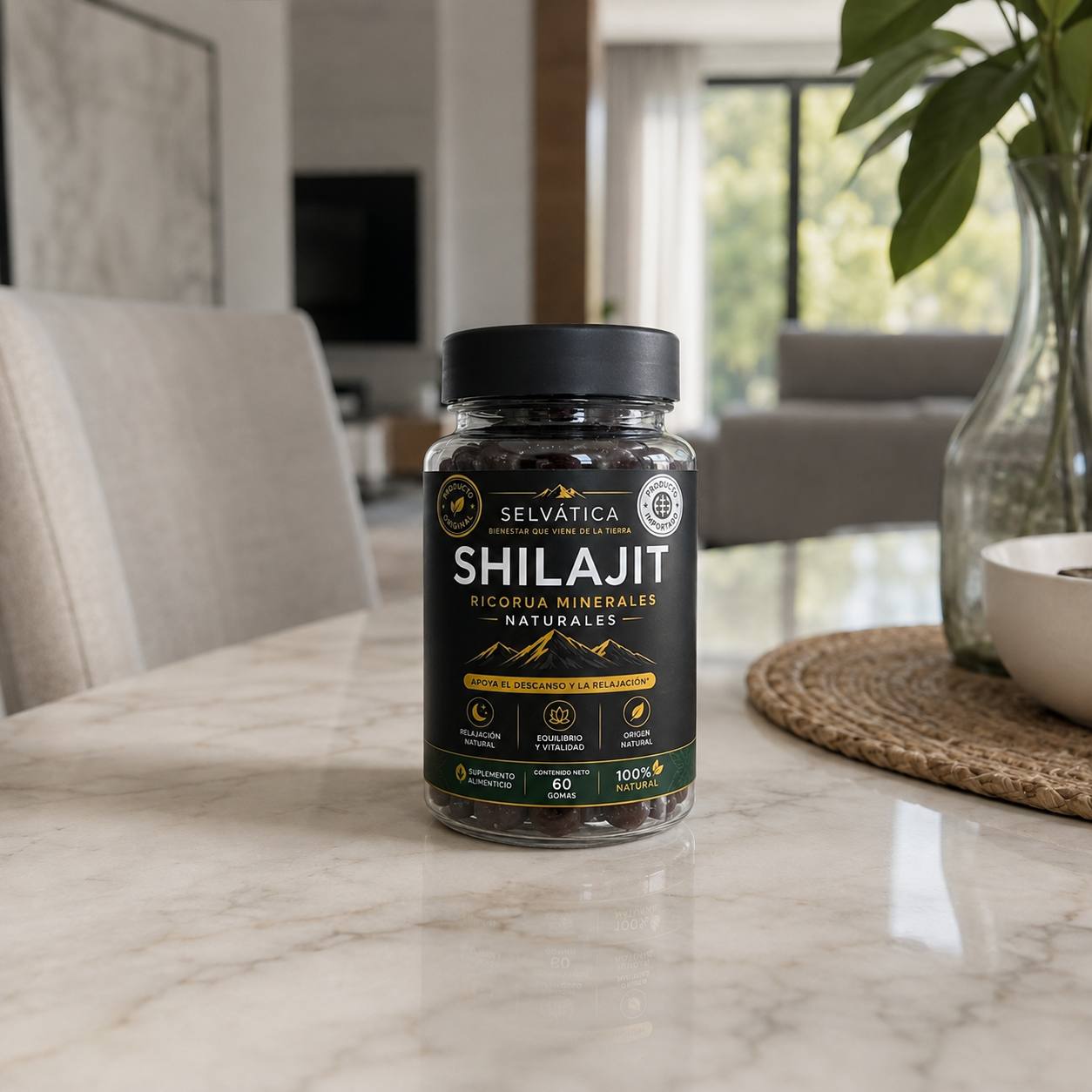Gomitas Shilajit: Energía, vitalidad y bienestar cada día.