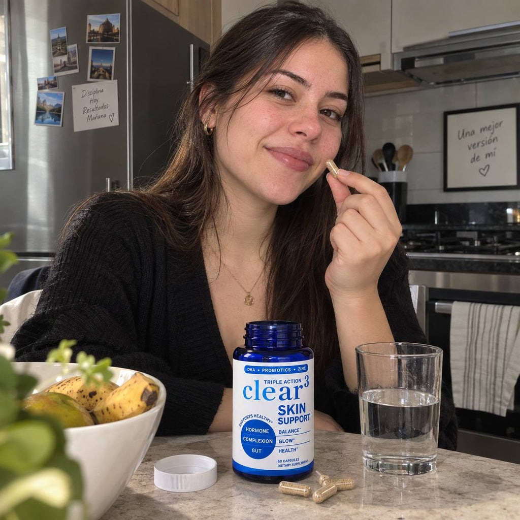 CLEAR³ SKIN SUPPORT | Cuida tu piel desde adentro
